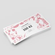 Gift voucher worth 500 CZK