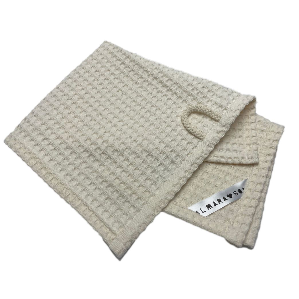 Textilní ručník - krémový