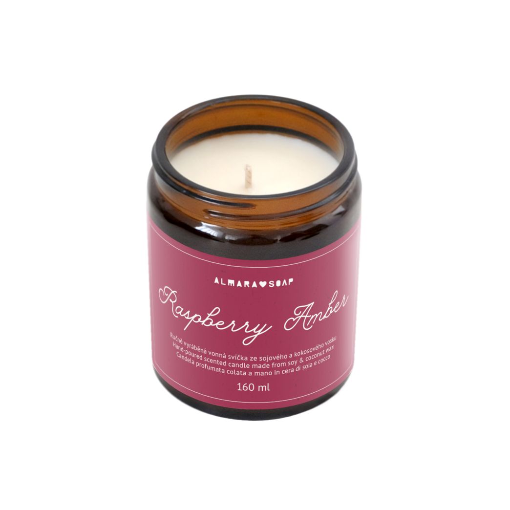 Scented Candle RASPBERRY AMBER