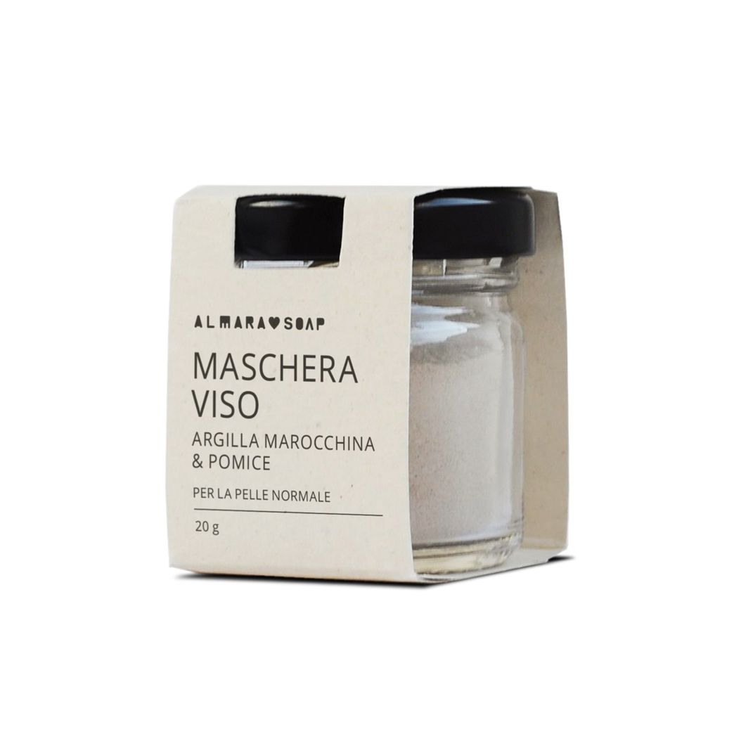 Maschera viso Argilla marocchina & pomice (Bright Face)